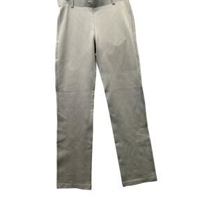 Betabrand Pants Light Gray Straight Stretch Wrinkle Resistant Yoga Women Small P